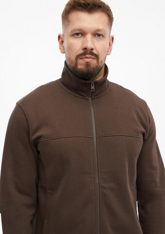 s.Oliver Sweatjacke in Braun