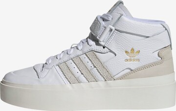 ADIDAS ORIGINALS Високи маратонки 'Forum Bonega Mid' в бяло: отпред