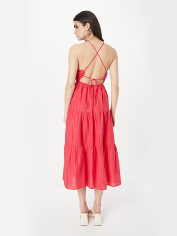 Marks & Spencer Letnia sukienka w kolorze czerwony