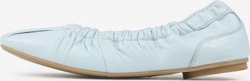 BRONX Ballet Flats 'Alor-A' in Blue: front