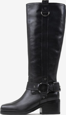 BRONX Boots 'Rock-Ey' in Black: front