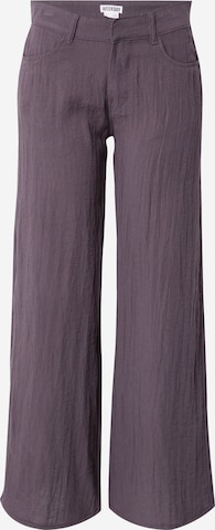Wide leg Pantaloni 'Sander' di WEEKDAY in grigio: frontale