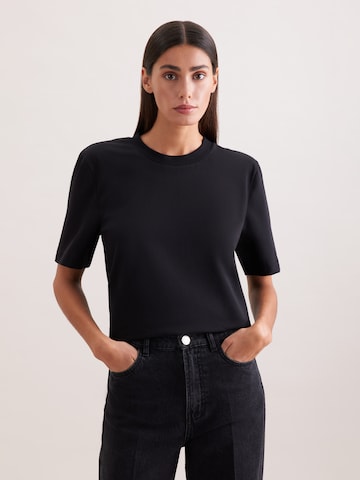 T-shirt SEIDENSTICKER en noir : devant