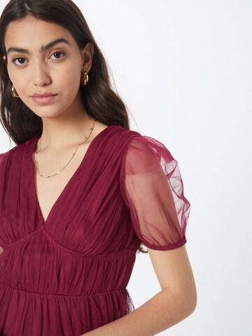 Maya Deluxe Cocktail Dress in Red