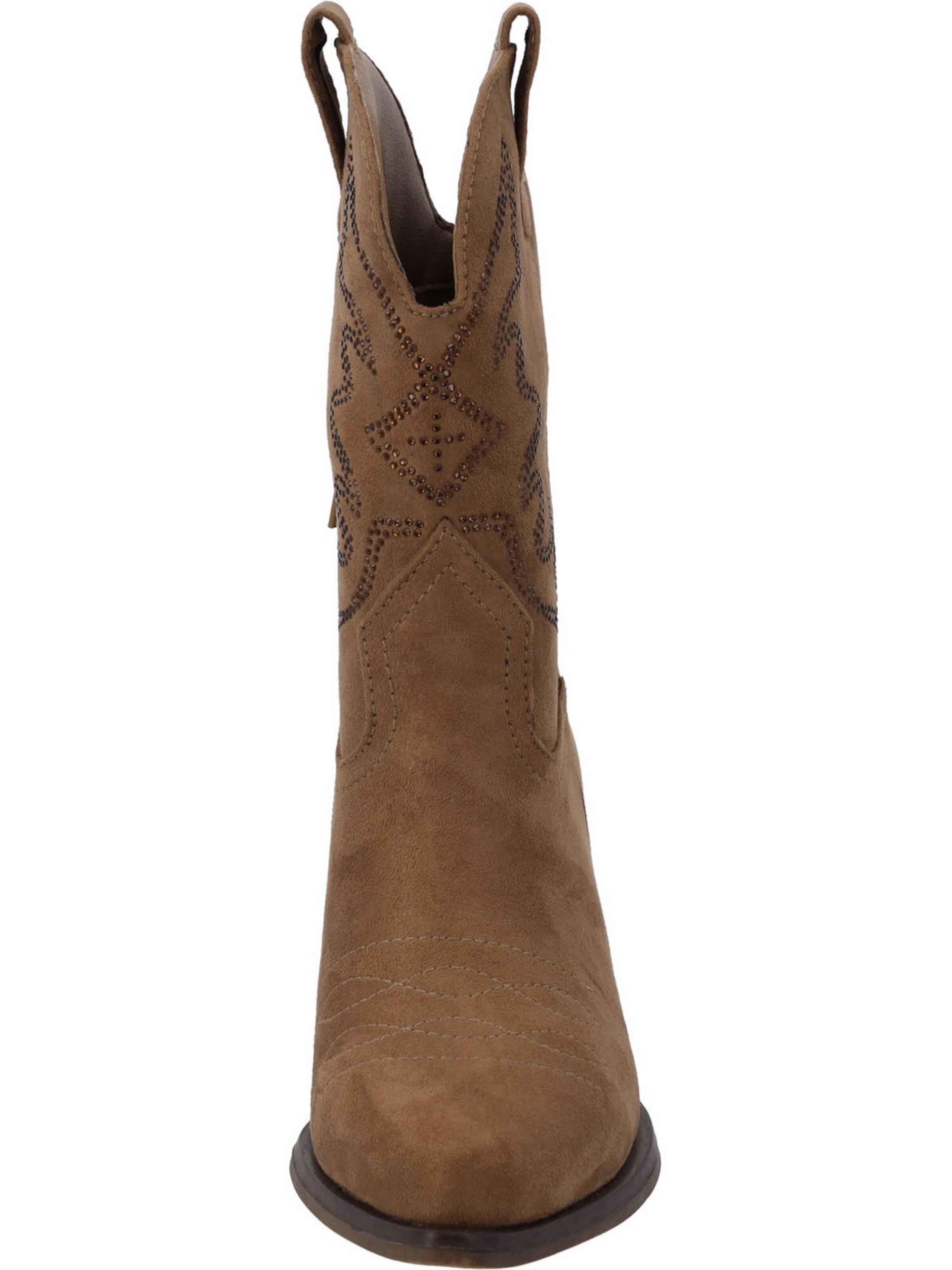Bottes de cowboy 'Meldy' Palado by Sila Sahin en marron