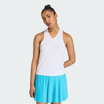 ADIDAS PERFORMANCE Sportovní top 'Club' – bílá: přední strana