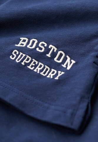 Superdry Regular Broek 'Athletic Essentials' in Blauw