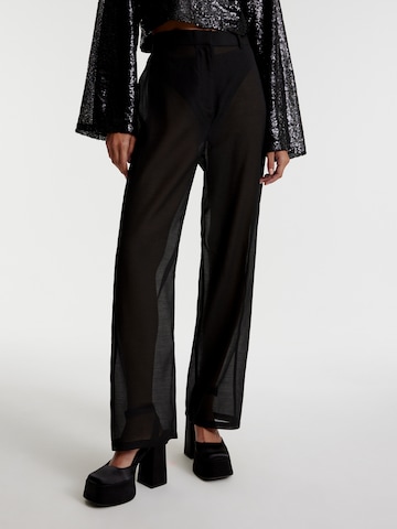 Pantaloni 'Kendal' di EDITED in nero: frontale