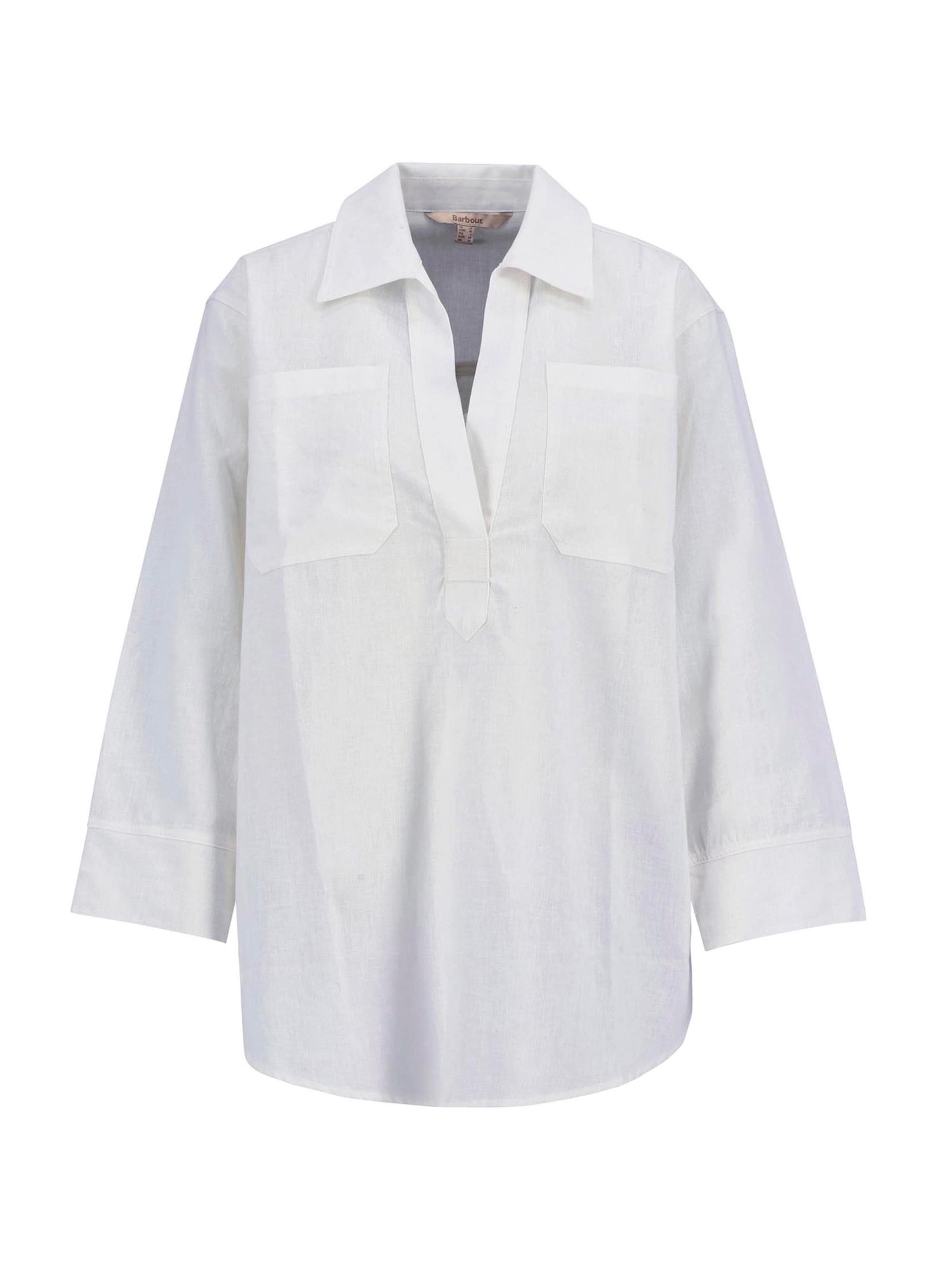 Chemisier 'Cecile' Barbour en blanc : devant