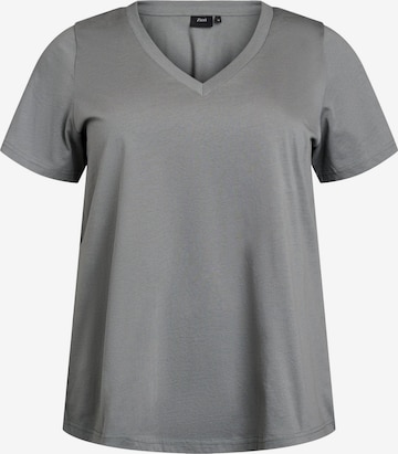 pelēks Zizzi T-Krekls 'Charlin': no priekšpuses