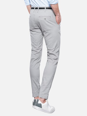 Regular Pantalon chino 'P156' Ombre en gris