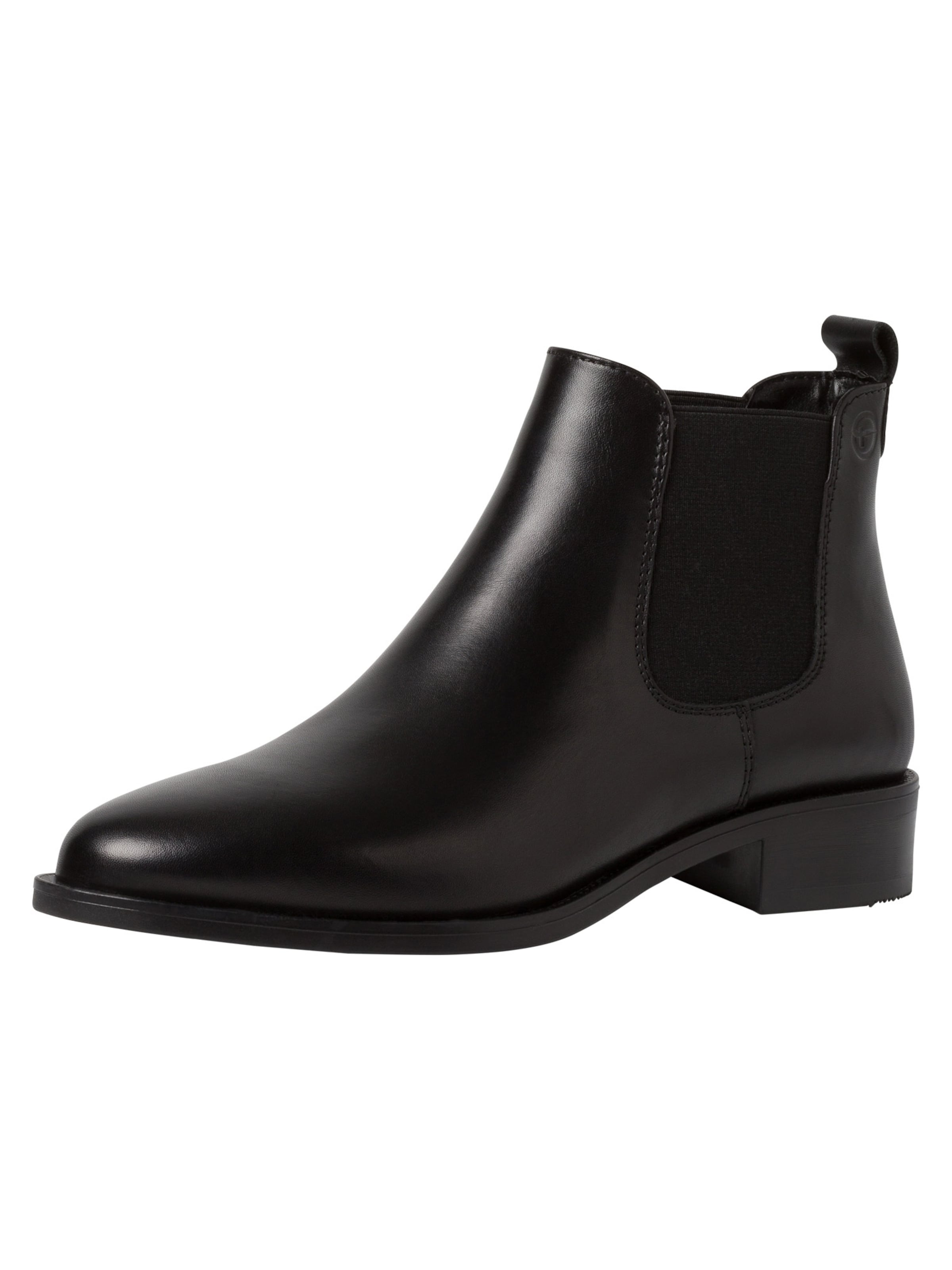 Tamaris Chelsea boots in Black: front