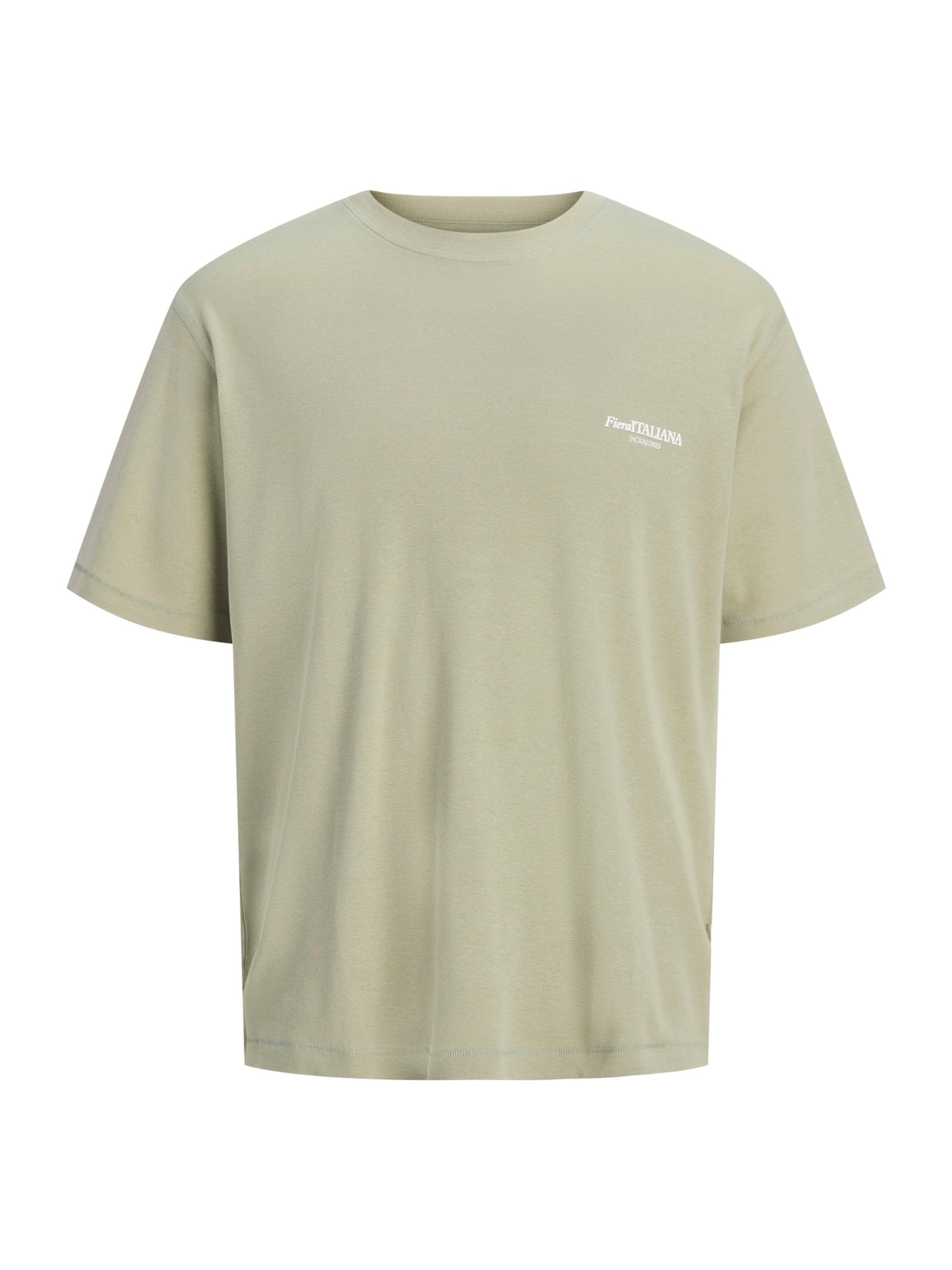 JACK & JONES Μπλουζάκι 'JORHYERES' σε πράσινο: μπροστά