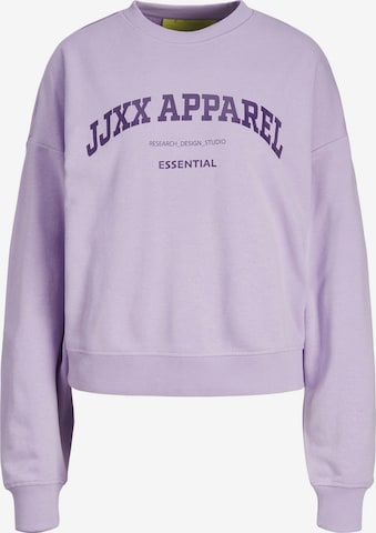 JJXX Sweatshirt 'Riley' in Lila: voorkant