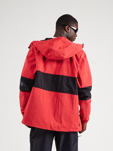 QUIKSILVER Funktionsjacka 'HIGH IN TH HOOD' i röd
