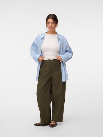 Vero Moda Curve Barrel Pants 'VMCSofia' in Green