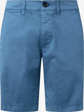 Pepe Jeans Slim fit Chino Pants 'MC QUEEN' in Blue: front
