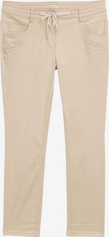 TOM TAILOR Broek in Beige: voorkant