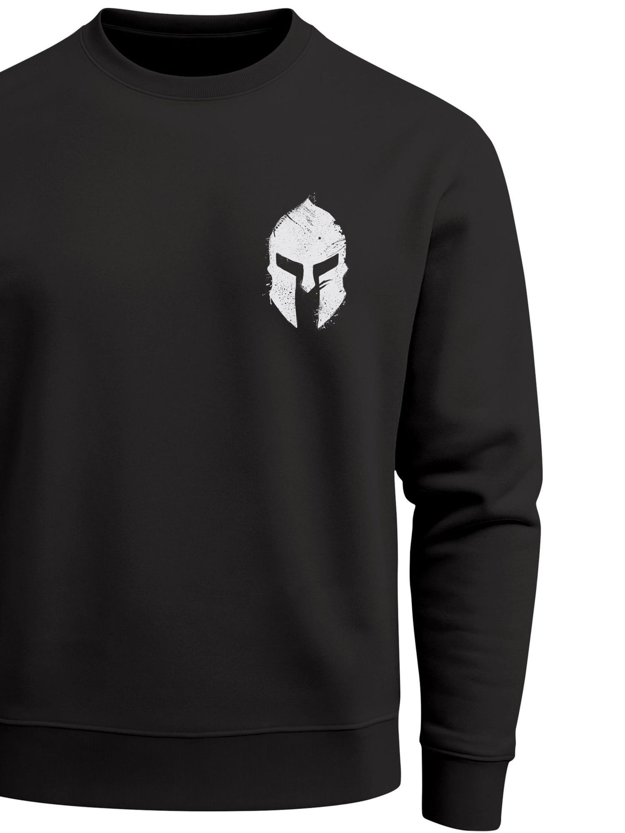 Neverless Sweatshirt 'Sparta 1' in Black