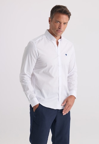 Felix Hardy Regular fit Риза в бяло: отпред