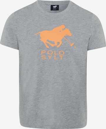 Polo Sylt T-Shirt in Grau: predná strana