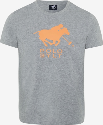 Polo Sylt T-Shirt in Grau: Vorderseite