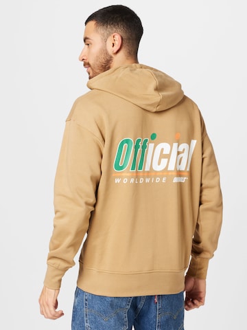 JACK & JONES - Sudadera 'Drone' en beige: frente