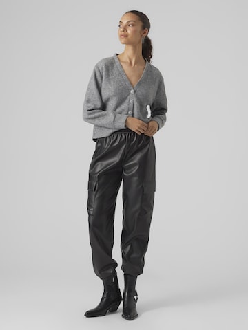 VERO MODA Knit cardigan 'BLIS' in Grey
