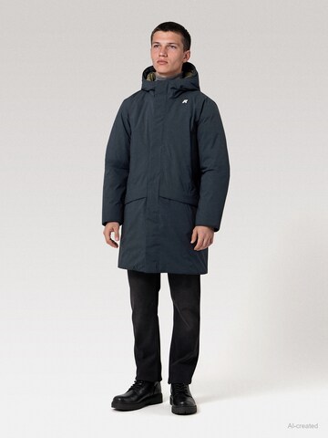 K-Way Winter Jacket in Blue