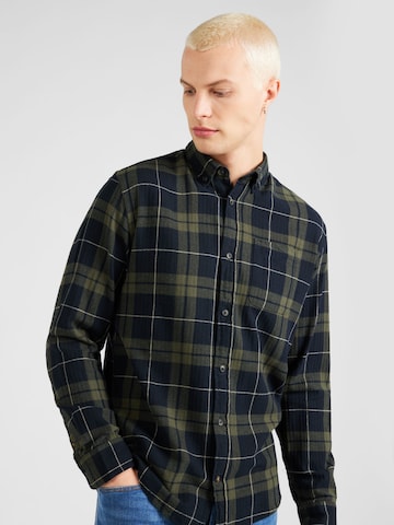 JACK & JONES Regular Fit Hemd 'WILLY' in Grün