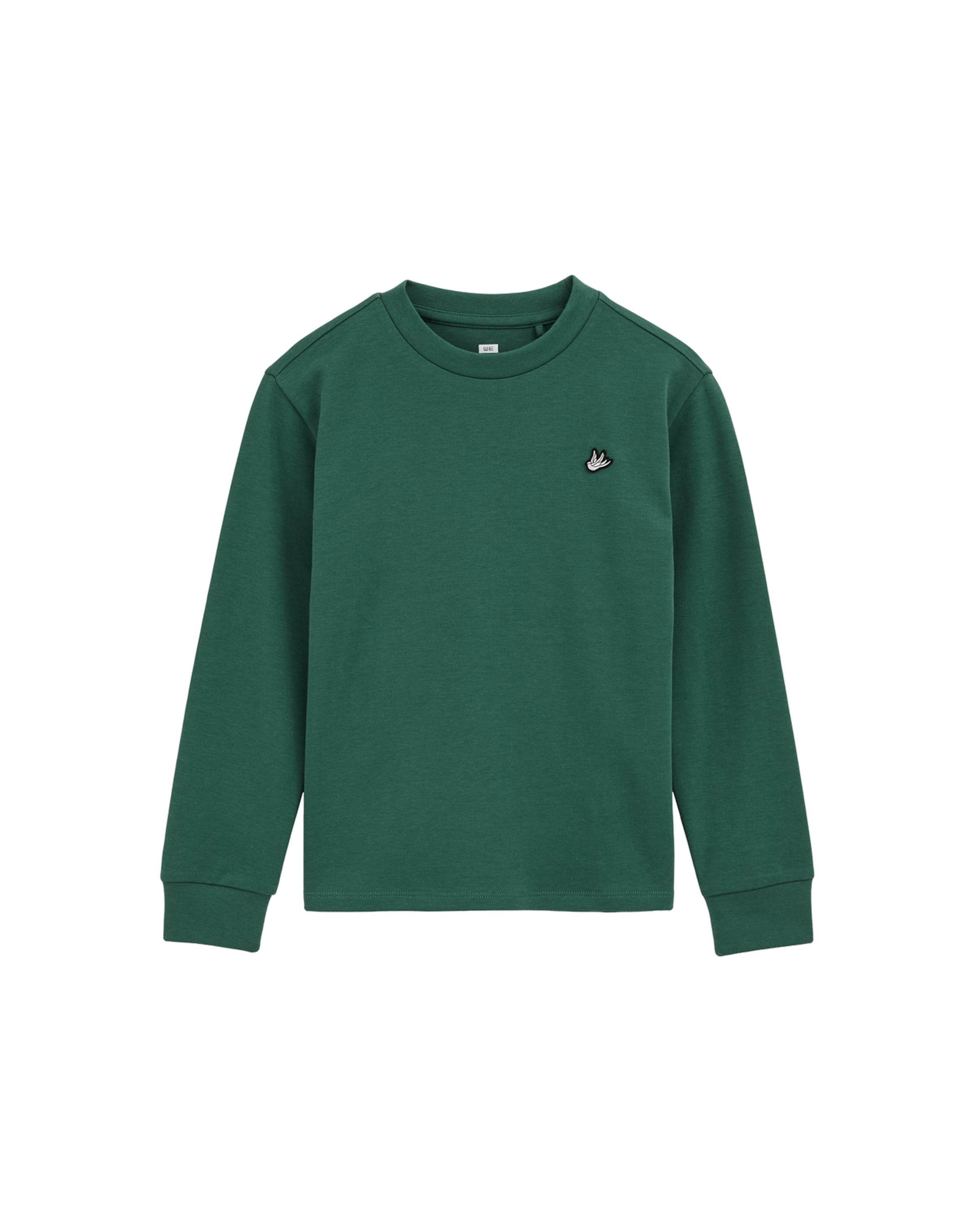 T-Shirt WE Fashion en vert : devant