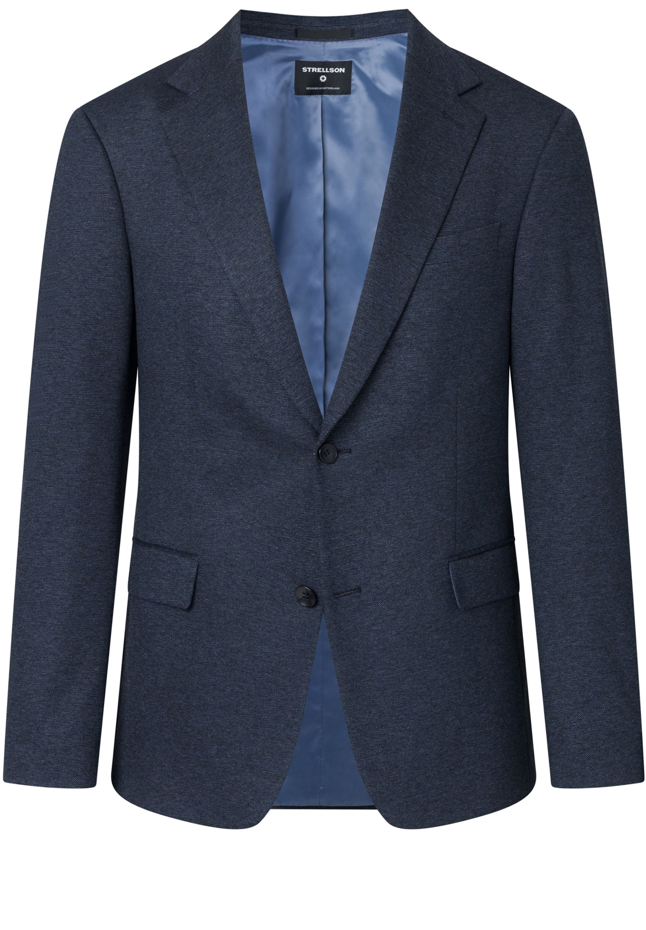STRELLSON Slim fit Business Blazer ' Arndt' in Blue: front