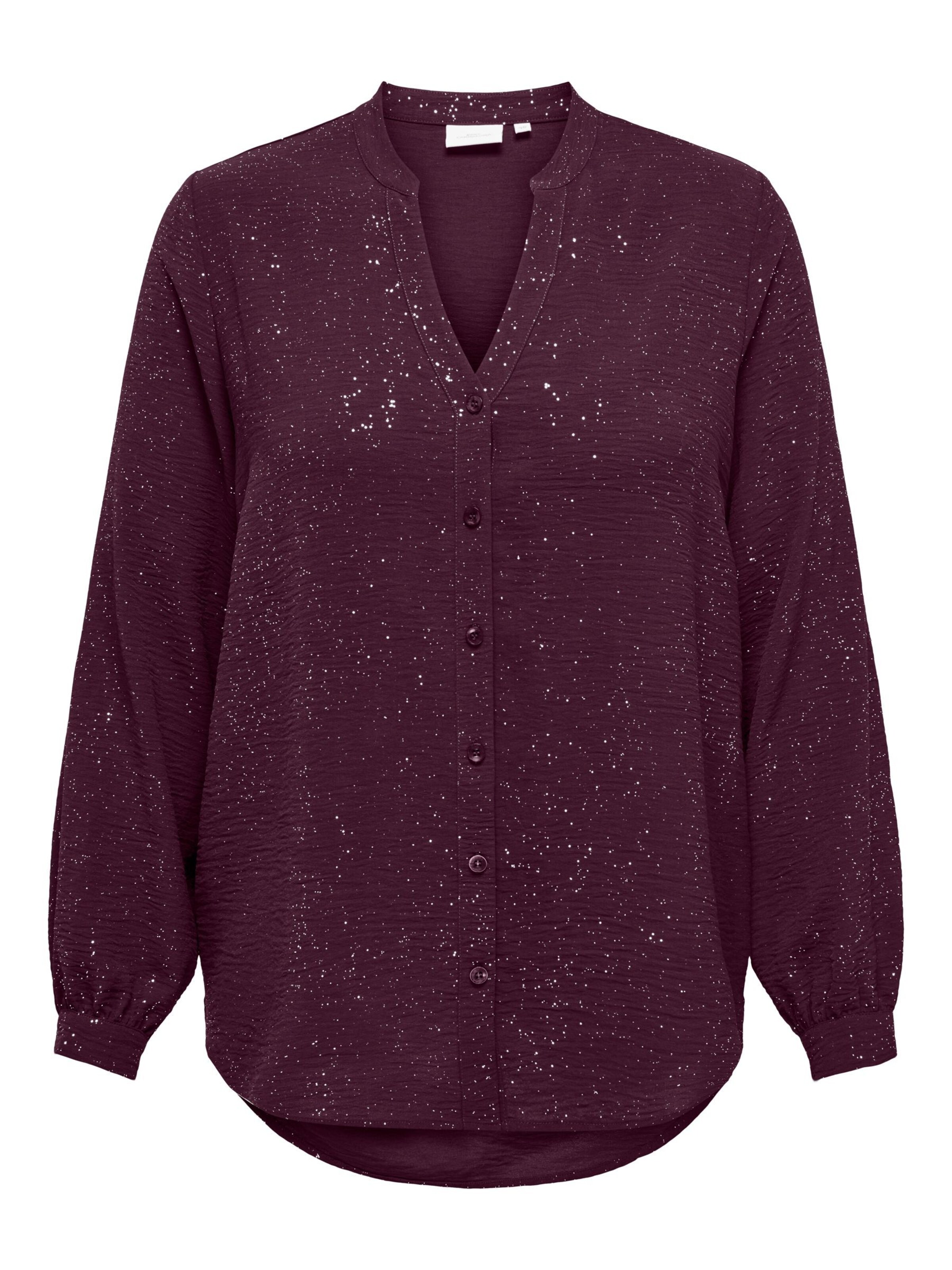 ONLY Carmakoma - Blusa 'JOSEE ' en lila: frente