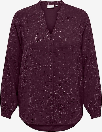 ONLY Carmakoma Bluse 'JOSEE ' in Lila: Vorderseite