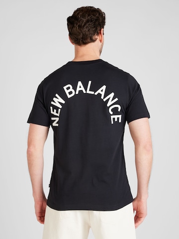 new balance Μπλουζάκι 'Sport Essentials' σε μαύρο