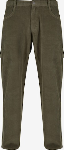 Pantalon Urban Classics en vert : devant