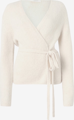 SELECTED Strickjacke 'SLFGABELLA' in Beige: Vorderseite