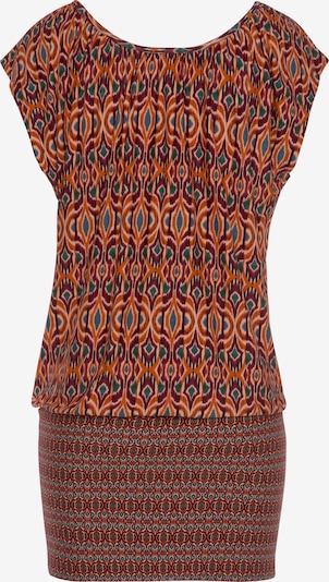 LASCANA Mekko värissä ruskea / oranssi, Tuotenäkymä
