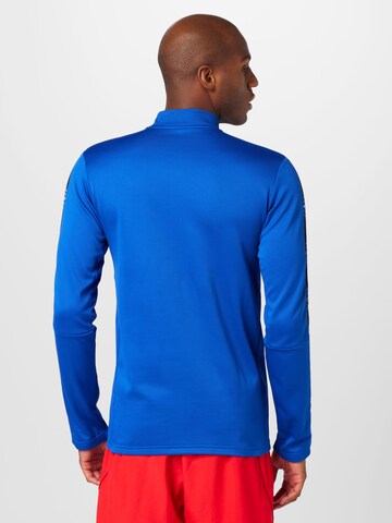 Maglia funzionale 'Tiro Fleece Mid-Layer' di ADIDAS SPORTSWEAR in blu