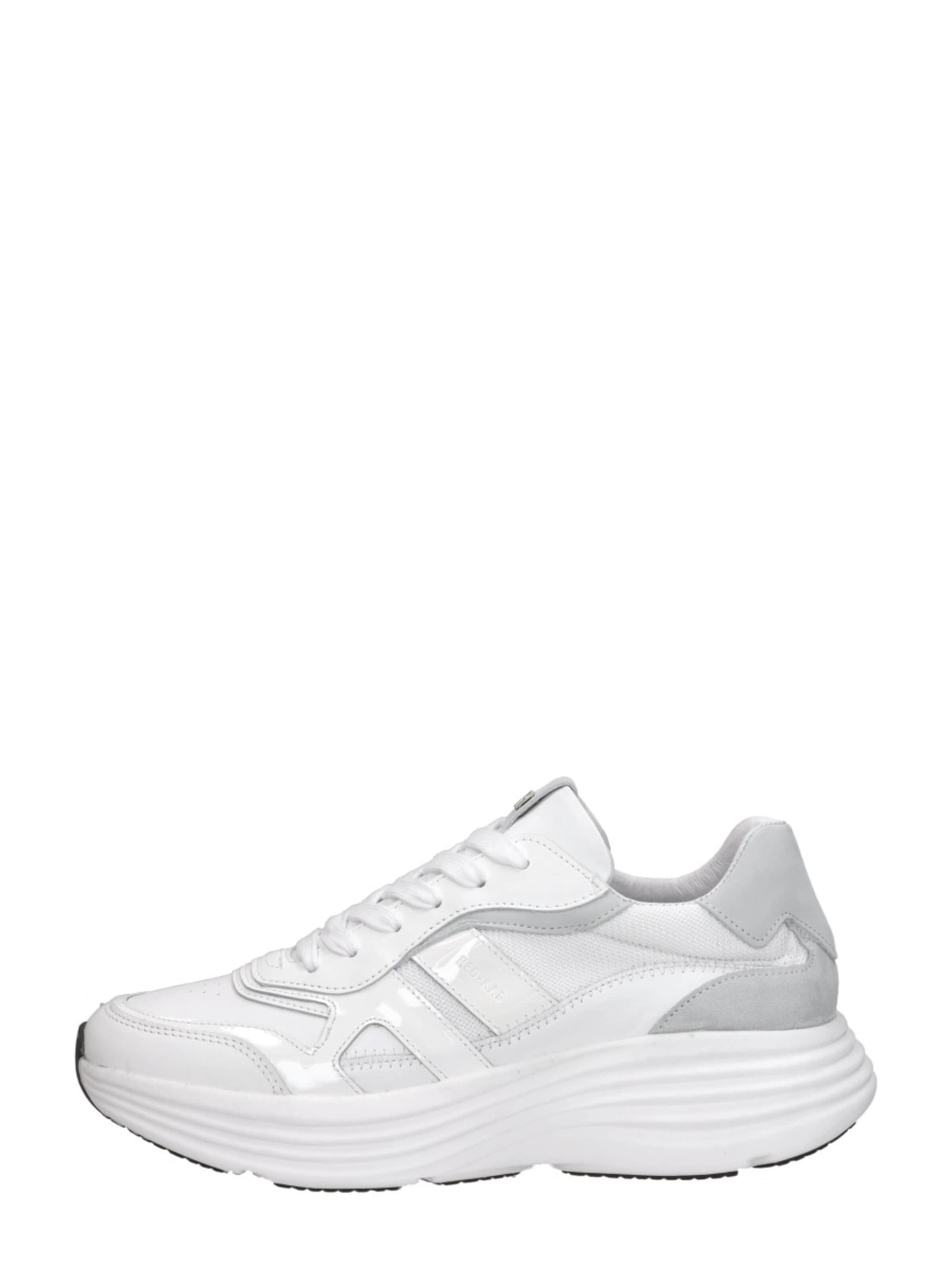 Red-Rag Sneakers 'Sneakers Laag' in White: front