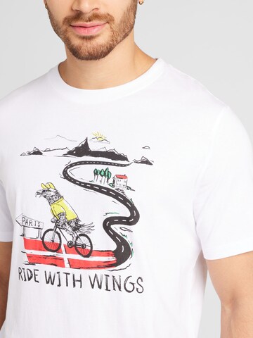 T-Shirt Lindbergh en blanc