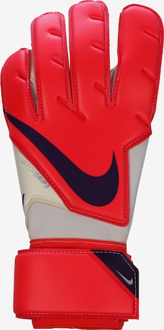 NIKE Athletic Gloves 'Vapor Grip 3' in Red: front