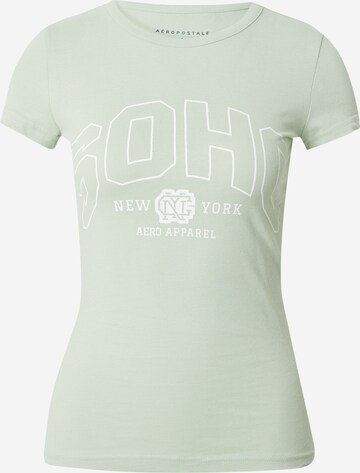 T-shirt 'SOHO' AÉROPOSTALE en vert : devant