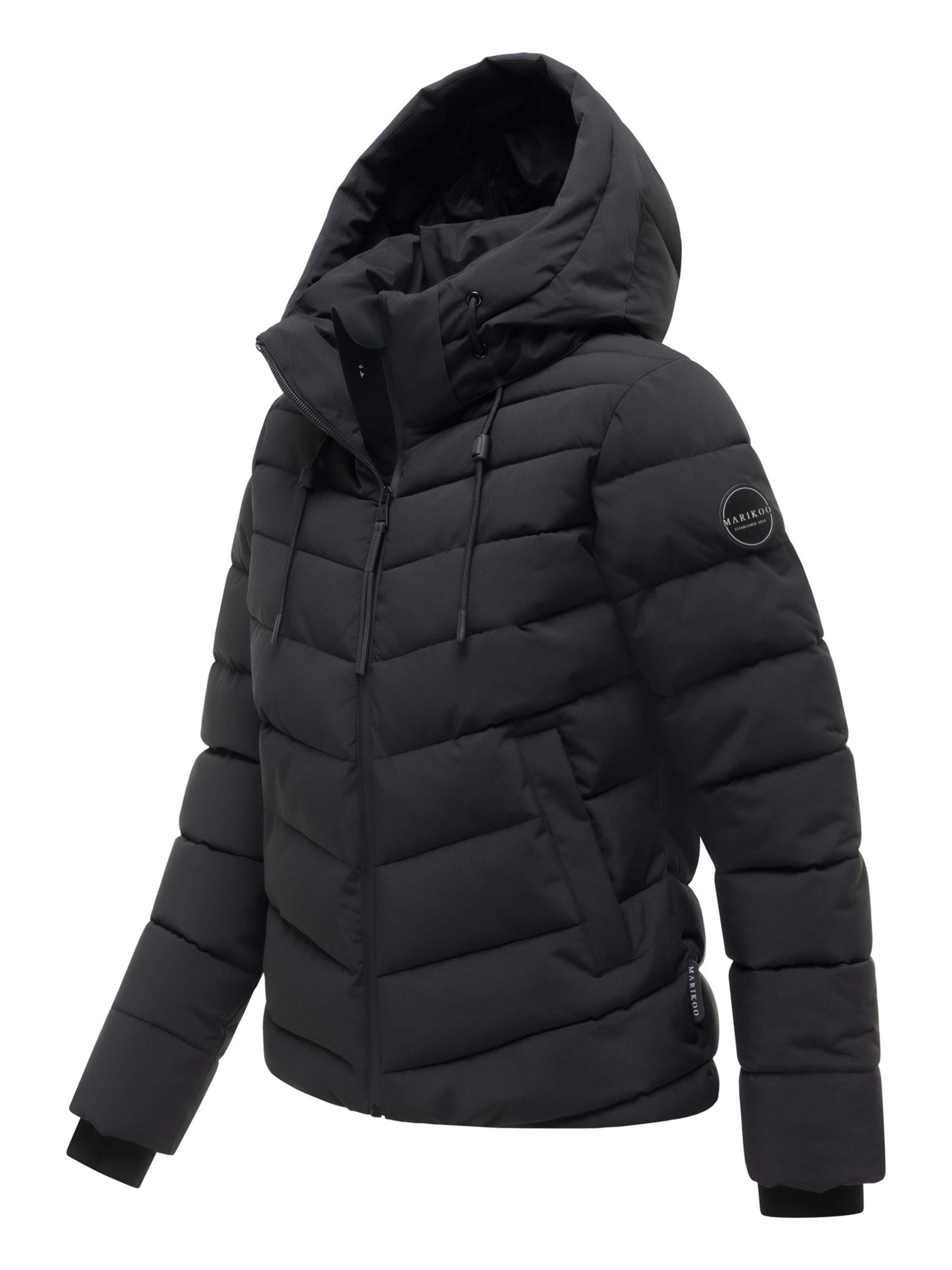 MARIKOO Jacke 'Nobiruu' in Schwarz