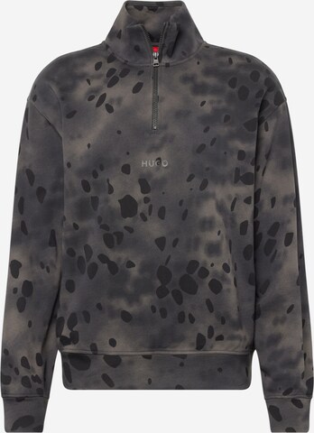 Sweat-shirt 'Dottas' HUGO en gris : devant