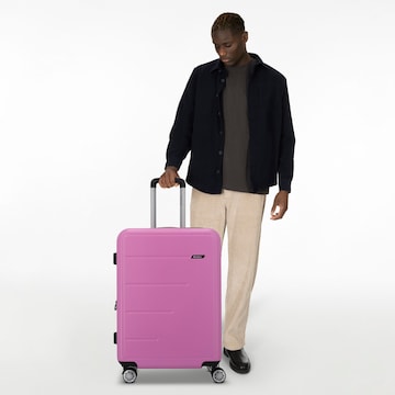 Gabol Trolley 'Future Plus' in Roze: voorkant