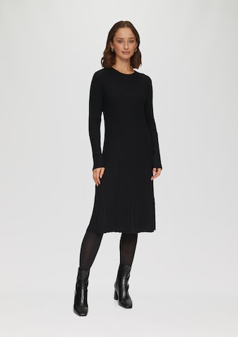 s.Oliver BLACK LABEL Jurk in Zwart