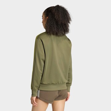 ADIDAS ORIGINALS Zip-Up Hoodie 'Firebird' in Green