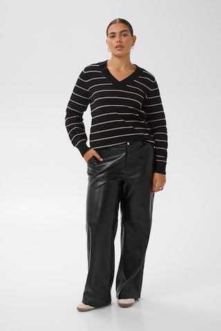 Pull-over 'Ariella' KAFFE CURVE en noir