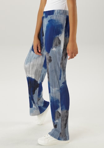 Aniston SELECTED Wide leg Pants in Blue